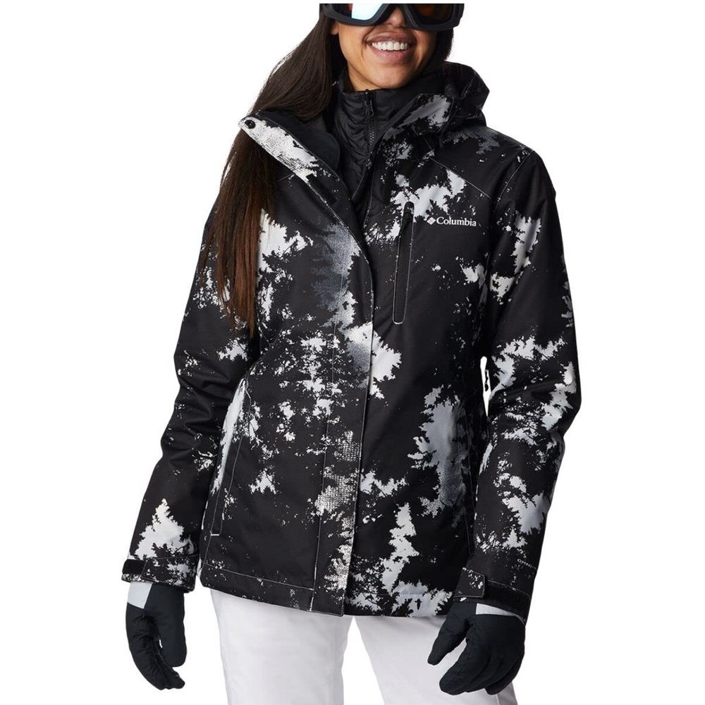 Iceburg Outerwear Ski Snow Coat with Detachable Hoodie. Size L